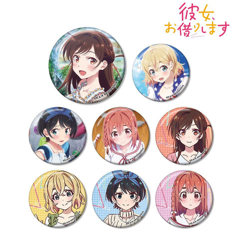 『彼女、お借りします』トレーディング缶バッジ(単位/BOX)【202508再販】
